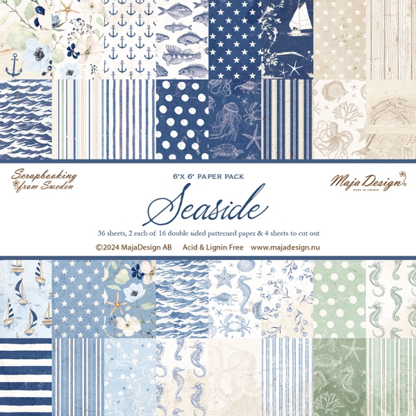 Seaside 6x6 Paperpad - Maja Design
